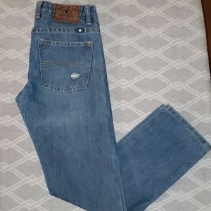 Youth Lucky Brand Billy Straight Jeans Size 14